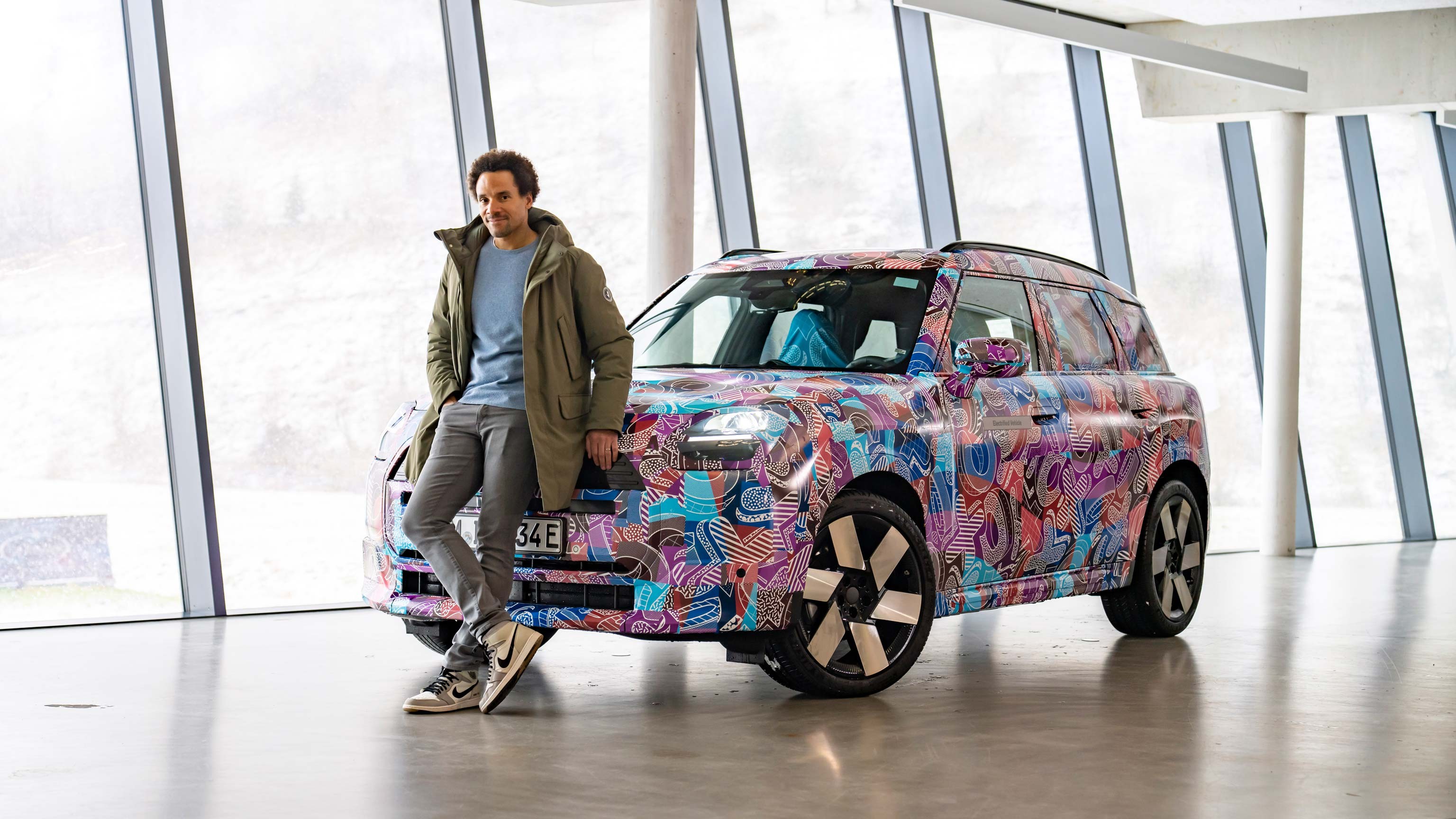 Oliver Heilmer, Chefe de Design da MINI, e o novo MINI Countryman.